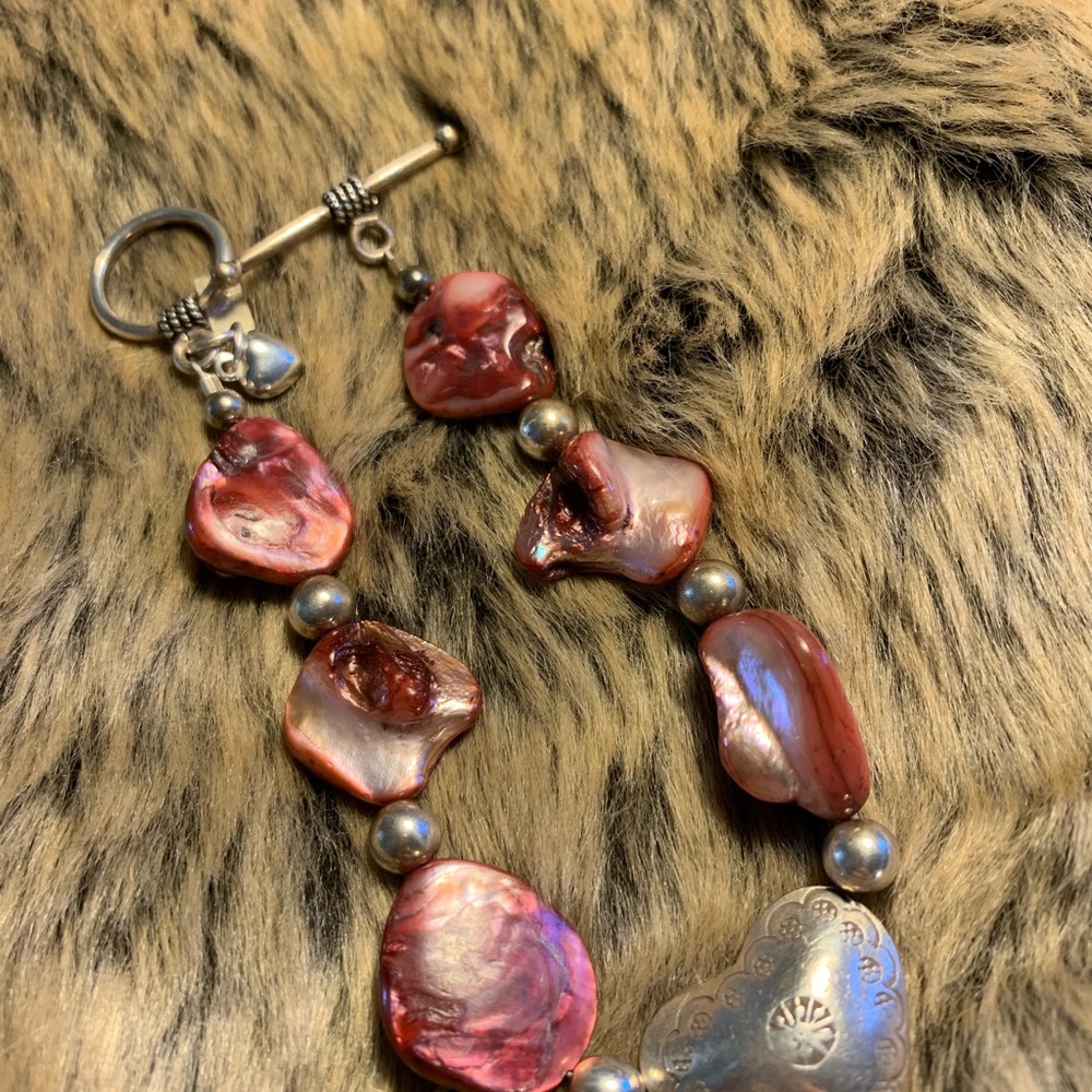 Amethyst Shell Bracelet. - image 5